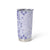 Fiji Masi With Hibiscus Tapa Tribal Tumbler Cup Purple Pastel