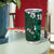 Fiji Masi Tumbler Cup Fijian Hibiscus Tapa Green Version