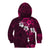 Fiji Masi Kid Hoodie Fijian Hibiscus Tapa Pink Version LT01 - Polynesian Pride