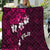 Fiji Masi Quilt Fijian Hibiscus Tapa Pink Version LT01 Pink - Polynesian Pride