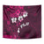 Fiji Masi Tapestry Fijian Hibiscus Tapa Pink Version LT01 - Polynesian Pride