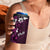 Fiji Masi 4 in 1 Can Cooler Tumbler Fijian Hibiscus Tapa Purple Version