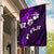 Fiji Masi Garden Flag Fijian Hibiscus Tapa Purple Version LT01 House Flag Purple - Polynesian Pride