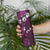 Fiji Masi Skinny Tumbler Fijian Hibiscus Tapa Purple Version