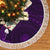 Fiji Masi Tree Skirt Fijian Hibiscus Tapa Purple Version LT01 - Polynesian Pride