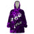 Fiji Masi Wearable Blanket Hoodie Fijian Hibiscus Tapa Purple Version LT01 One Size Purple - Polynesian Pride