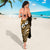 Fiji Masi Paisley With Hibiscus Tapa Sarong Gold Version LT01 - Polynesian Pride