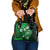 Fiji Masi Paisley With Hibiscus Tapa Shoulder Handbag Green Version LT01 One Size Green - Polynesian Pride