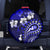 Fiji Masi Paisley With Hibiscus Tapa Spare Tire Cover Navy Blue Version LT01 Blue - Polynesian Pride