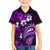 Fiji Masi Paisley Family Matching Puletasi Dress and Hawaiian Shirt Fijian Hibiscus Tapa Purple Version LT01 Son's Shirt Purple - Polynesian Pride