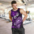 Fiji Masi Paisley Men Tank Top Fijian Hibiscus Tapa Purple Version LT01 Purple - Polynesian Pride