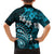 Fiji Masi Paisley Hawaiian Shirt Fijian Hibiscus Tapa Sky Blue Version LT01 - Polynesian Pride