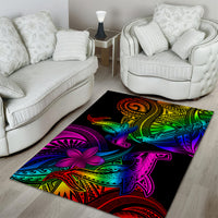 LGBT History Month Area Rug Polynesian Hammerhead Shark LT01 - Polynesian Pride