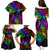 LGBT History Month Family Matching Puletasi and Hawaiian Shirt Polynesian Hammerhead Shark LT01 - Polynesian Pride