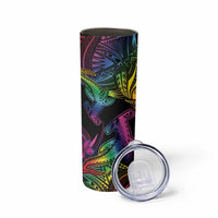 LGBT History Month Skinny Tumbler Polynesian Hammerhead Shark