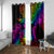 LGBT History Month Window Curtain Polynesian Hammerhead Shark LT01 With Grommets Rainbow - Polynesian Pride