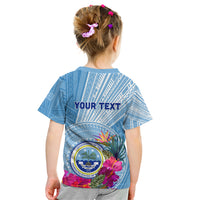 Micronesia Culture Day Kid T Shirt Tribal Pattern Tropical Style LT01 - Polynesian Pride