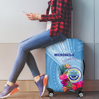 Micronesia Culture Day Luggage Cover Tribal Pattern Tropical Style LT01 - Polynesian Pride