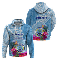 Micronesia Culture Day Zip Hoodie Tribal Pattern Tropical Style LT01 - Polynesian Pride