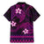 FSM Culture Day Family Matching Mermaid Dress and Hawaiian Shirt Tribal Pattern Pink Version LT01 - Polynesian Pride