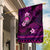 FSM Culture Day Garden Flag Tribal Pattern Pink Version LT01 House Flag Pink - Polynesian Pride