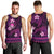 FSM Culture Day Men Tank Top Tribal Pattern Pink Version LT01 - Polynesian Pride