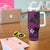 FSM Culture Day Tumbler With Handle Tribal Pattern Pink Version