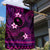 FSM Chuuk State Garden Flag Tribal Pattern Pink Version LT01 - Polynesian Pride