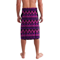 FSM Chuuk State Lavalava Tribal Pattern Pink Version LT01 - Polynesian Pride