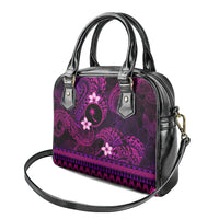 FSM Chuuk State Shoulder Handbag Tribal Pattern Pink Version LT01 - Polynesian Pride
