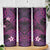 FSM Kosrae State Skinny Tumbler Tribal Pattern Pink Version