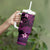 FSM Kosrae State Tumbler With Handle Tribal Pattern Pink Version