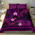 FSM Pohnpei State Bedding Set Tribal Pattern Pink Version LT01 - Polynesian Pride