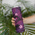 FSM Pohnpei State Skinny Tumbler Tribal Pattern Pink Version