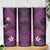 FSM Pohnpei State Skinny Tumbler Tribal Pattern Pink Version