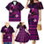 FSM Yap State Family Matching Mermaid Dress and Hawaiian Shirt Tribal Pattern Pink Version LT01 - Polynesian Pride
