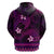 FSM Yap State Hoodie Tribal Pattern Pink Version LT01 - Polynesian Pride