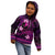 FSM Yap State Kid Hoodie Tribal Pattern Pink Version LT01 - Polynesian Pride