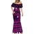 FSM Yap State Mermaid Dress Tribal Pattern Pink Version LT01 - Polynesian Pride