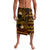 FSM Culture Day Lavalava Tribal Pattern Gold Version LT01 Gold - Polynesian Pride