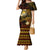 FSM Culture Day Mermaid Dress Tribal Pattern Gold Version LT01 Women Gold - Polynesian Pride