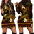 FSM Chuuk State Hoodie Dress Tribal Pattern Gold Version LT01 - Polynesian Pride