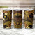 FSM Chuuk State Tumbler Cup Tribal Pattern Gold Version