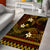 FSM Pohnpei State Area Rug Tribal Pattern Gold Version