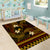 FSM Pohnpei State Area Rug Tribal Pattern Gold Version