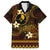 FSM Yap State Hawaiian Shirt Tribal Pattern Gold Version LT01 Gold - Polynesian Pride