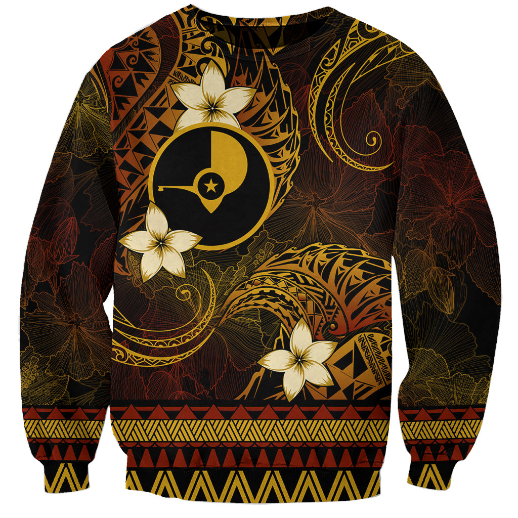 FSM Yap State Sweatshirt Tribal Pattern Gold Version LT01 Unisex Gold - Polynesian Pride