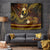 FSM Yap State Tapestry Tribal Pattern Gold Version