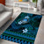 FSM Culture Day Area Rug Tribal Pattern Ocean Version