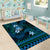 FSM Culture Day Area Rug Tribal Pattern Ocean Version